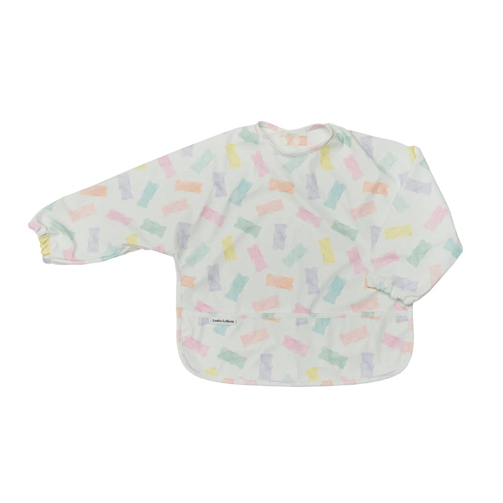 Loulou Lollipop Long Sleeve Waterproof Bib