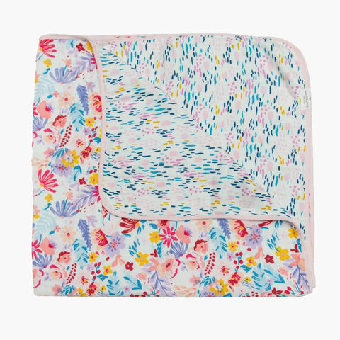 Loulou Lollipop Luxe Muslin Quilt Blanket - Cutie Fruits