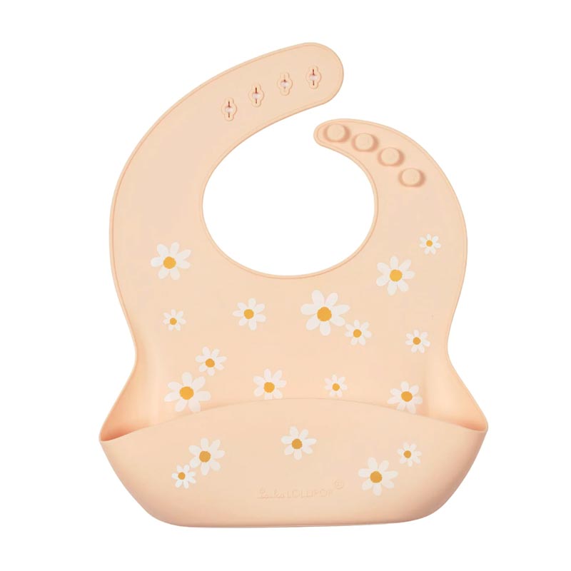 Daisy Oat Loulou Lollipop Silicone Bib - Lagoon Baby + Toy Shoppe in Maple Ridge, BC Canada