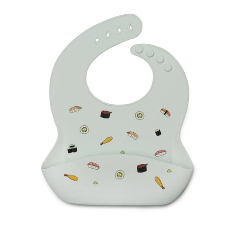 Sushi Loulou Lollipop Silicone Bib - Lagoon Baby + Toy Shoppe in Maple Ridge, BC Canada