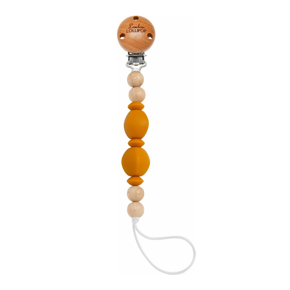 *Loulou Lollipop Soleil Pacifier Clip