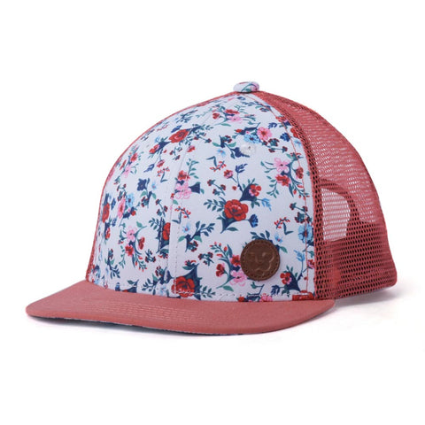 L&P Mesh Snapback Cap - Roma White