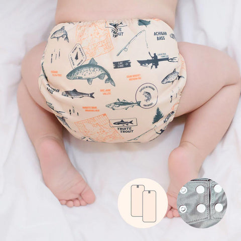 La Petite Ourse One-Size Pocket Cloth Diaper *cannot ship to USA*