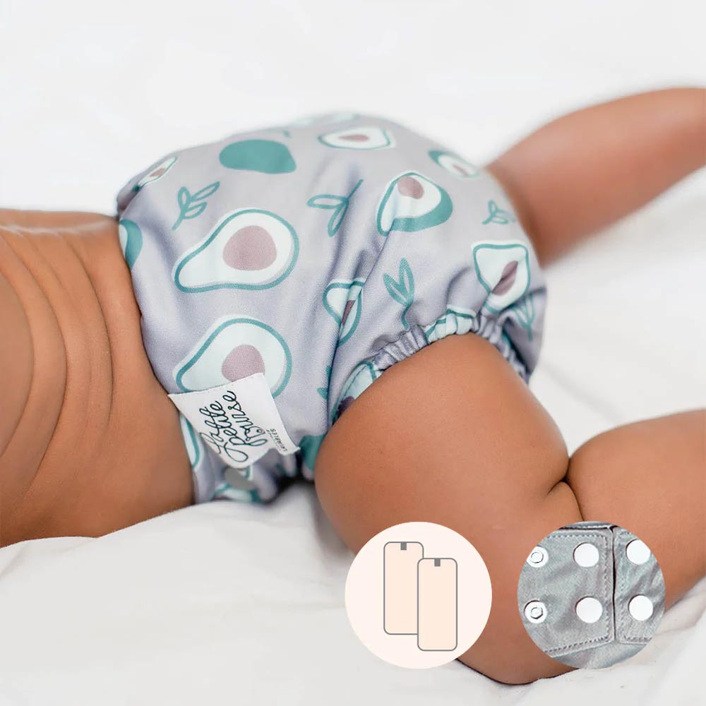 La Petite Ourse One-Size Pocket Cloth Diaper *cannot ship to USA*