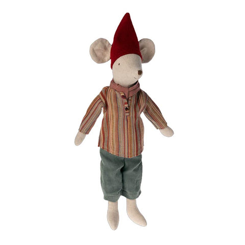 *Maileg Medium Christmas Mouse Boy - 13"