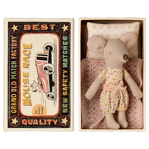 *Maileg Little Sister Mouse in Matchbox