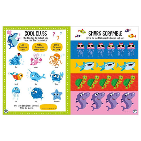 Balloon Stickers - Shark Reef Activity Book