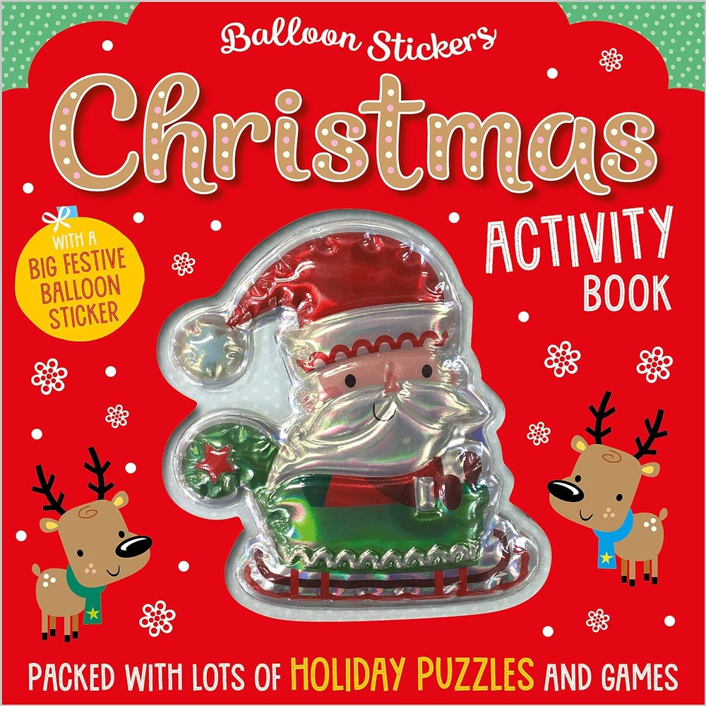 Balloon Stickers: Christmas Activity Book *CLEARANCE*