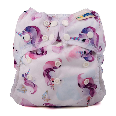 Mother-ease Wizard Uno One-Size Stay Dry All-in-One Cloth Diaper *CANADA SHIPPING ONLY*