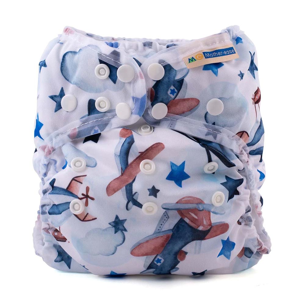 Mother-ease Wizard Uno One-Size Stay Dry All-in-One Cloth Diaper *CANADA SHIPPING ONLY*