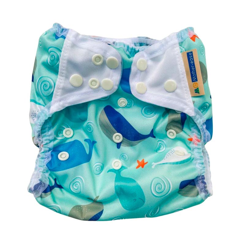 Mother-ease Wizard Uno One-Size Stay Dry All-in-One Cloth Diaper *CANADA SHIPPING ONLY*