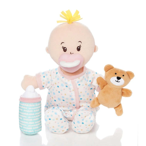 *Love, Stella Sleepy Time Set Peach Doll with Blonde Tuft