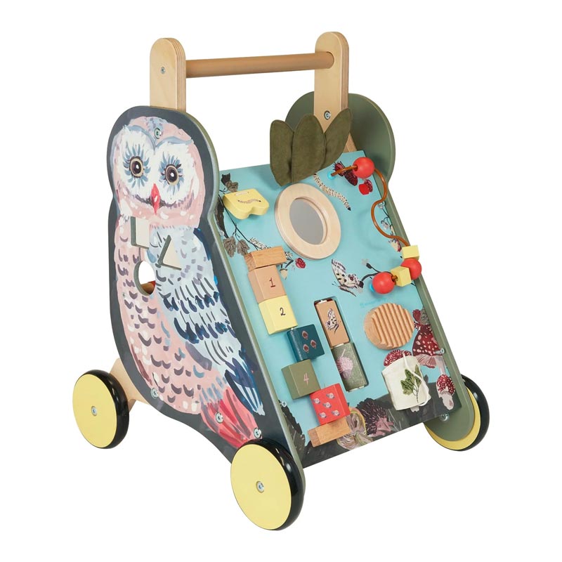 *Manhattan Toy Company Wildwoods Owl Push-Cart