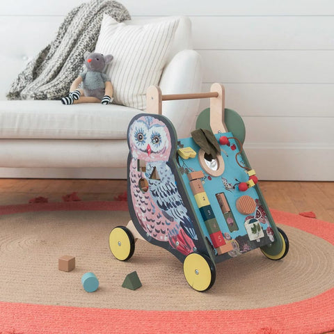 *Manhattan Toy Company Wildwoods Owl Push-Cart