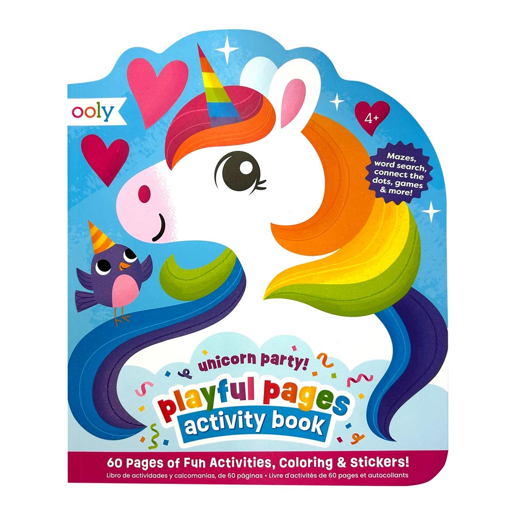 *Ooly Playful Pages Activity Book - Unicorn Party!