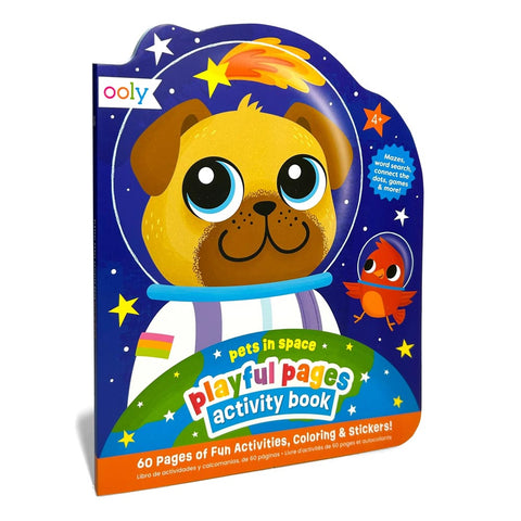 *Ooly Playful Pages Activity Book - Pets In Space!