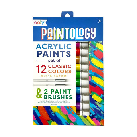 *Ooly Paintology Acrylic Paints with Brushes