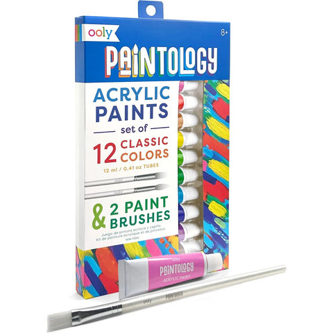 *Ooly Paintology Acrylic Paints with Brushes