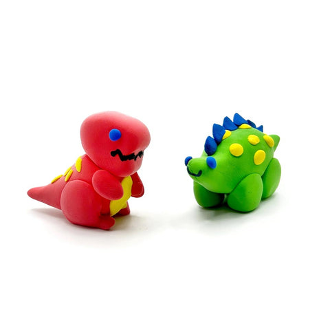 *Ooly Creatibles Mini Air Dry Clay Kit - Dino BFFs