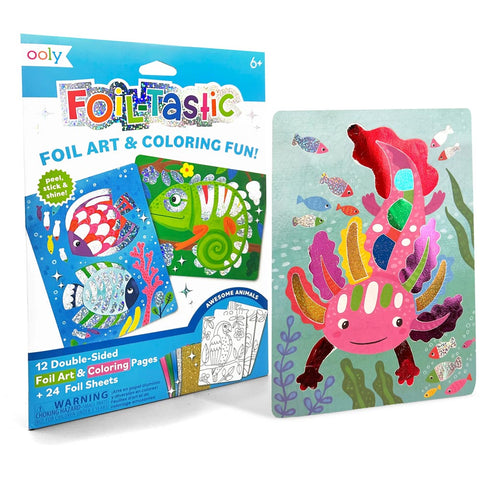 *Ooly Foil-tastic Foil Art & Colouring Set - Whimsical World