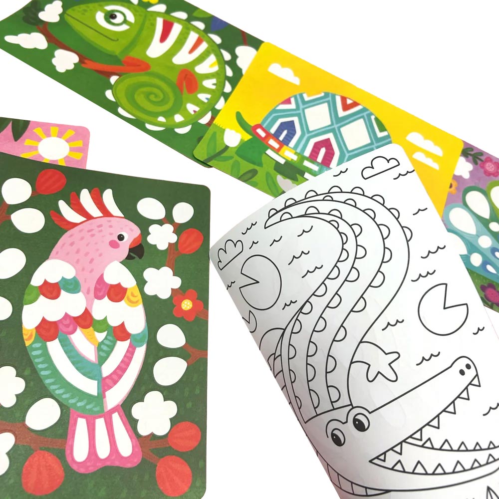 *Ooly Foil-tastic Foil Art & Colouring Set - Whimsical World