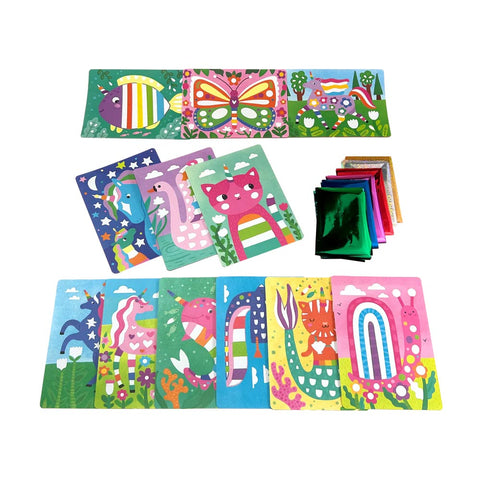 *Ooly Foil-tastic Foil Art & Colouring Set - Whimsical World