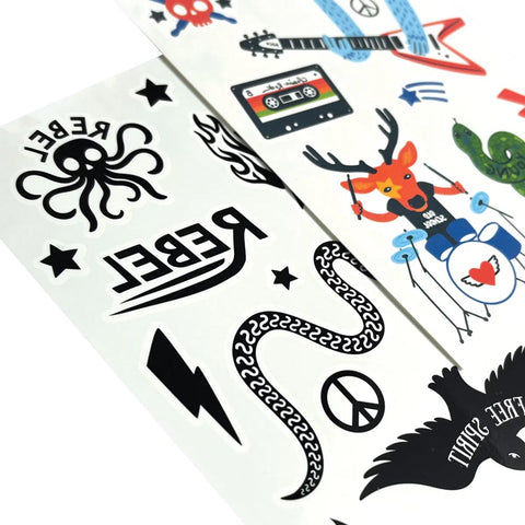 *Ooly Mini Tattoo Palooza Temporary Tattoos - I Wanna Rock!