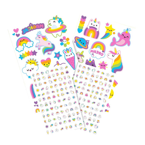 *Ooly Tattoo-Palooza Temporary Tattoos & Nail Stickers - Unicorns & Rainbows