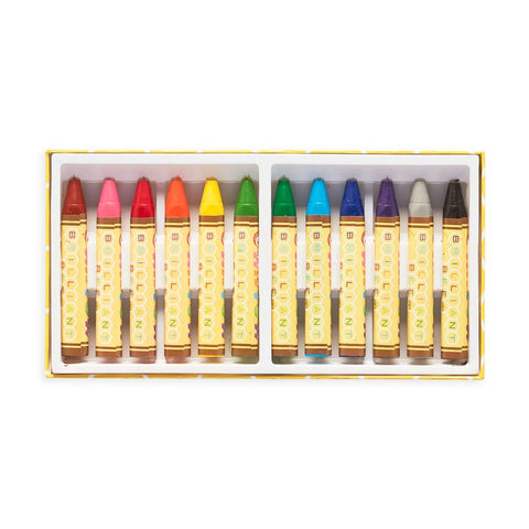 *Ooly Brilliant Bees Beeswax Crayons 12 Pack