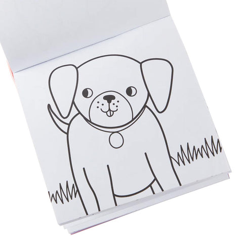 *Ooly Carry Along Colouring Book Set - Pet Pals