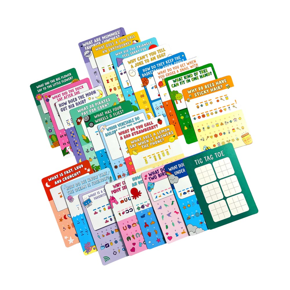 *Ooly Joke Decoder Activity Cards