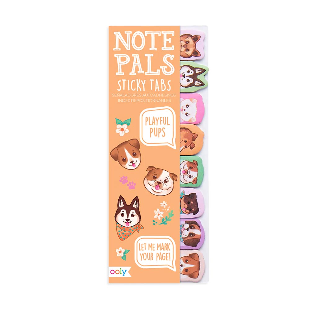 *Ooly Note Pals Sticky Tabs - Playful Pups