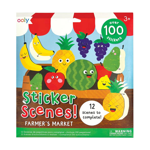 *Ooly Sticker Scenes - Farmer's Market