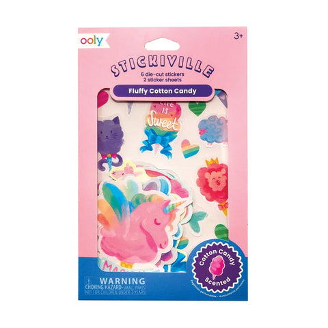 *Ooly Stickiville Scented Stickers - Fluffy Cotton Candy