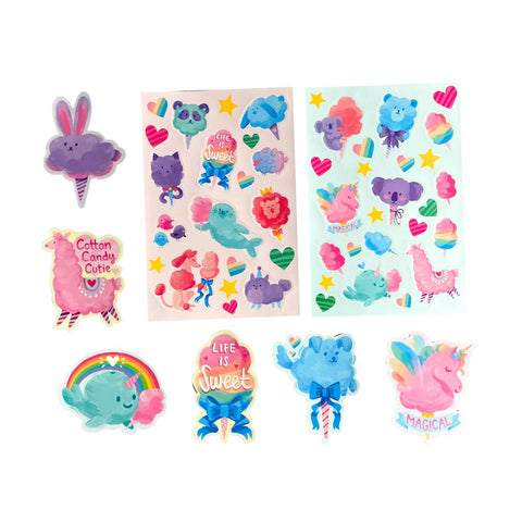 *Ooly Stickiville Scented Stickers - Fluffy Cotton Candy