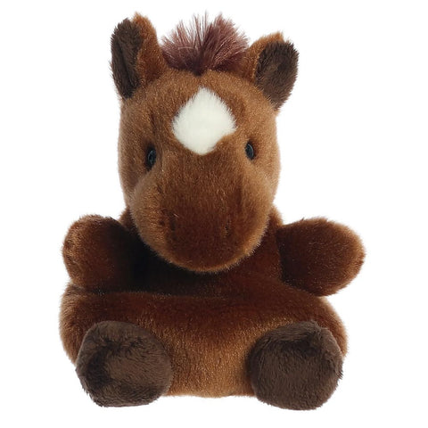 *Palm Pals Truffle Brown Horse - 5"