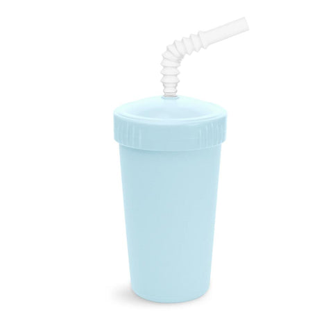 Ice Blue Re-Play Cup, Lid & Straw - Lagoon Baby + Toy Shoppe