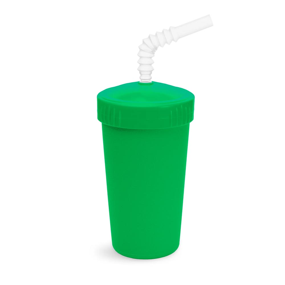 Kelly Green Re-Play Cup, Lid & Straw - Lagoon Baby + Toy Shoppe