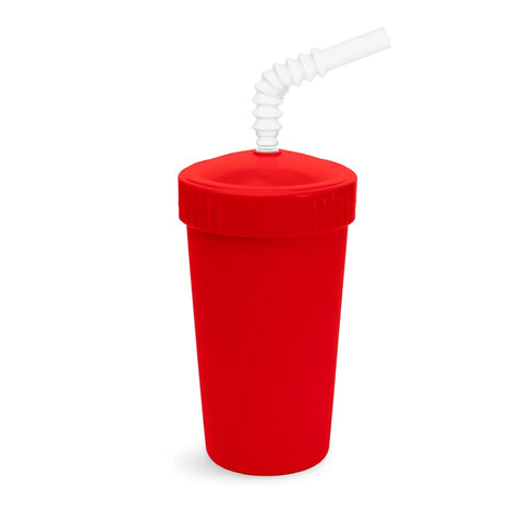 Red Re-Play Cup, Lid & Straw - Lagoon Baby + Toy Shoppe