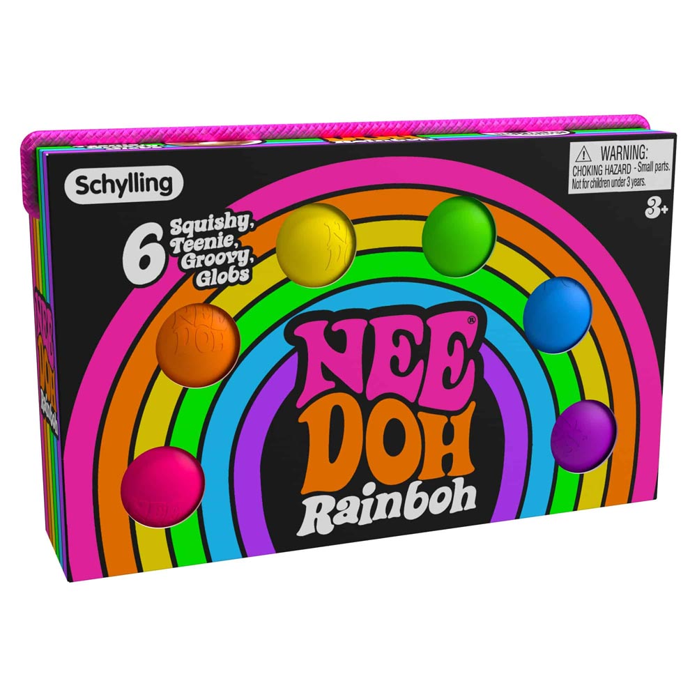 *Schylling Teenie NeeDoh Rainboh