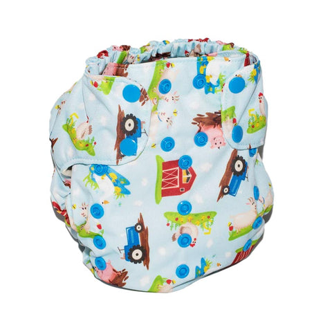 Barnyard Babies Smart Bottoms Smart One 3.1 All-in-One Cloth Diaper - Lagoon Baby + Toy Shoppe