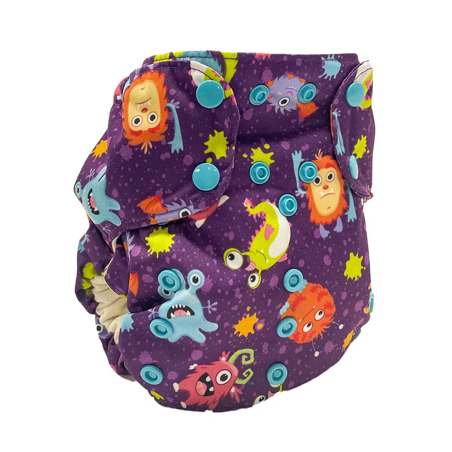 Creepin' It Fun Smart Bottoms Smart One 3.1 All-in-One Cloth Diaper - Lagoon Baby + Toy Shoppe