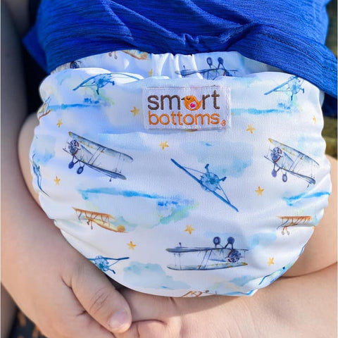 First Flight Smart Bottoms Smart One 3.1 All-in-One Cloth Diaper - Lagoon Baby + Toy Shoppe