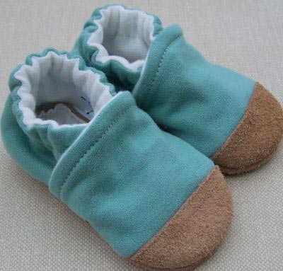 Snow and Arrow Cotton Knit Slippers - Pond