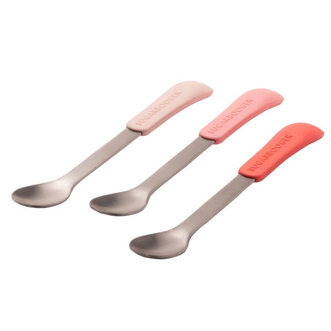 Sweet Pink Sugarbooger Lil Bitty Spoons Set - Lagoon Baby + Toy Shoppe