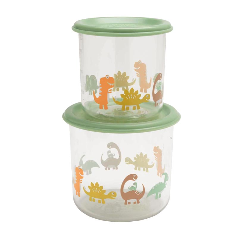 Large Baby DInosaur Sugarbooger Snack Container Set - Lagoon Baby + Toy Shoppe