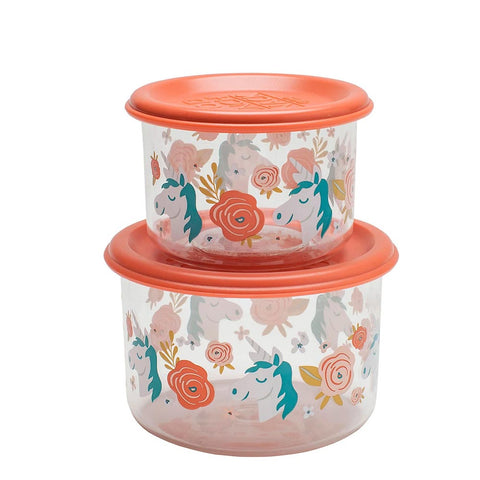 Small Unicorn Sugarbooger Snack Container Set - Lagoon Baby + Toy Shoppe