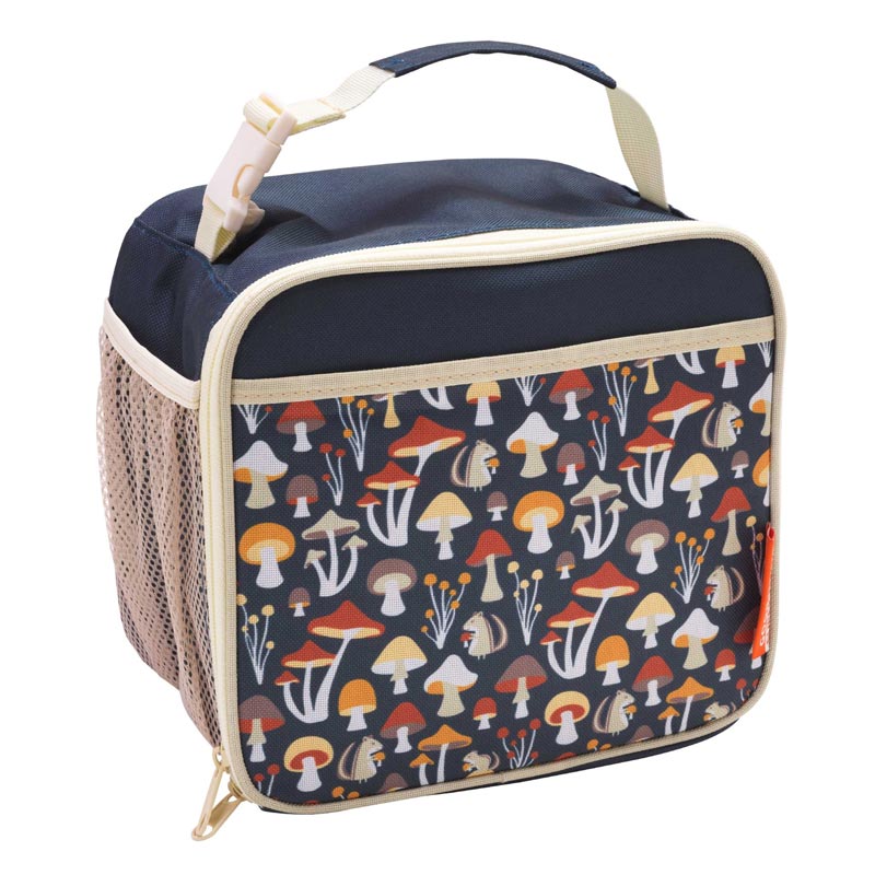 Mostly Mushrooms Sugarbooger Super Zippee Lunch Tote - Lagoon Baby + Toy Shoppe