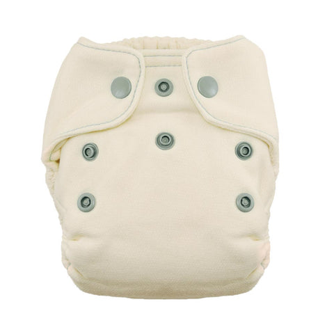 Fin Thirsties Natural Newborn Fitted Cloth Diaper - Lagoon Baby + Toy Shoppe