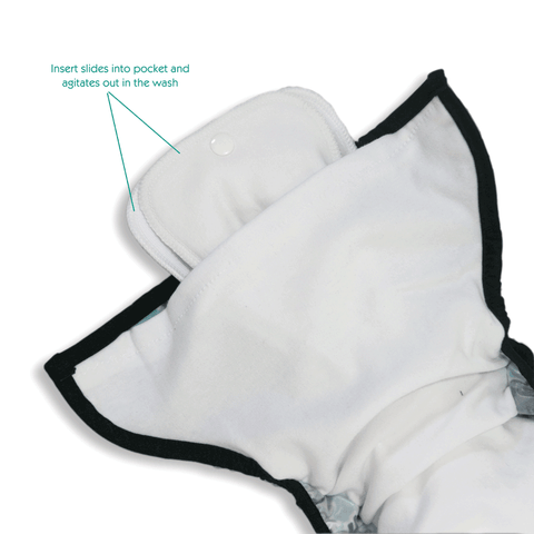 Thirsties NATURAL One-Size Pocket Diaper - SNAP